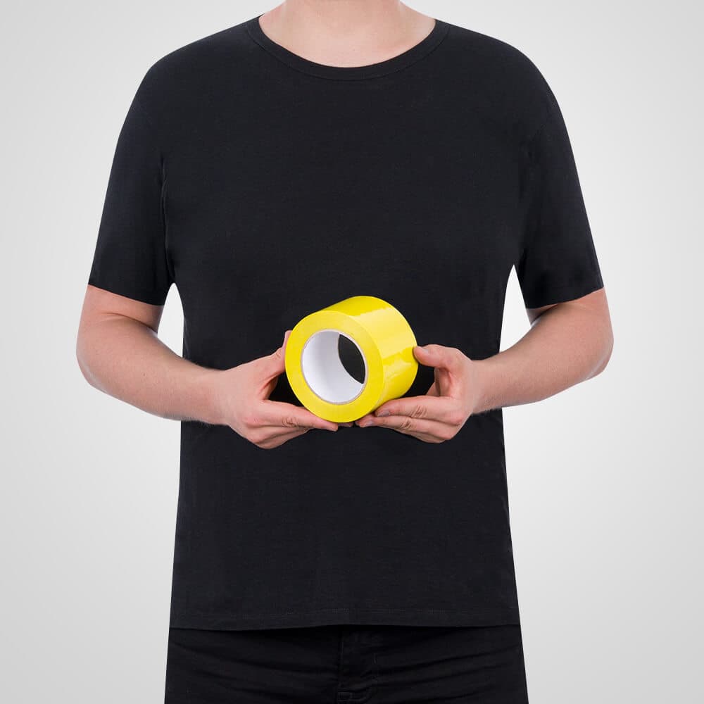ytw-markierungsband-standard-plus-gelb-klebend-7-5-cm-33-m-rolle-groessenvergleich.jpg