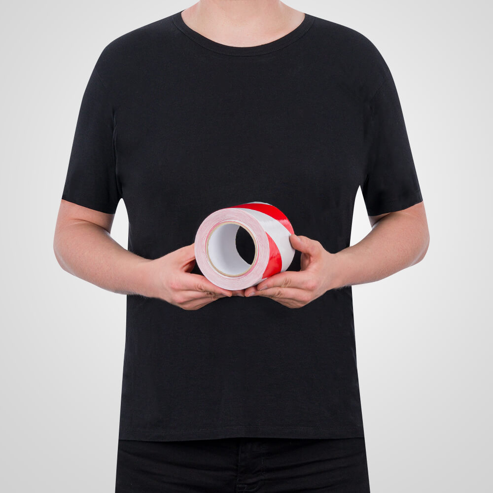 yra-band-standard-plus-rot-weiss-schraffiert-10-cm-33-m-rolle-groessenvergleich.jpg