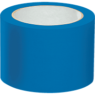 пвх лента для разметки mehlhose gmbh 75 мм х 33 м, цвет синий, kmsb07533 